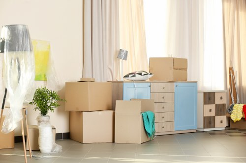 Room-by-room unpacking support for a West Hampstead family property