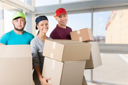 Removal van ready for same day removals in West Hampstead
