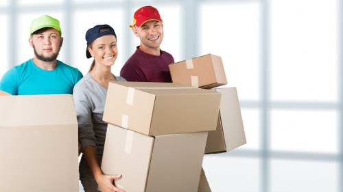 Removal van supporting a move near West Hampstead residential streets
