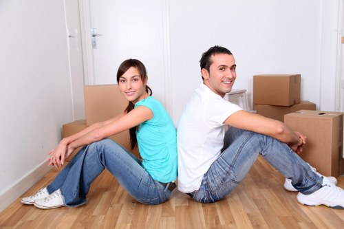 Settling into a new home after removals in West Hampstead