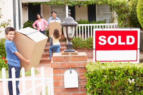 Eco-friendly moving process with recycling and reuse in West Hampstead